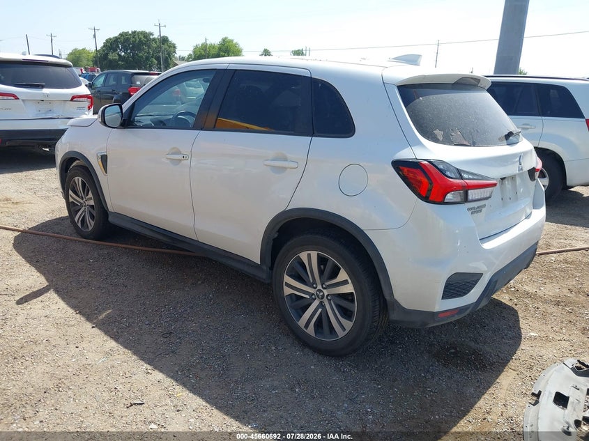 Vin: ja4apvau4mu019772, lot: 46159264, mitsubishi outlander sport 2.0 se 2wd 20213