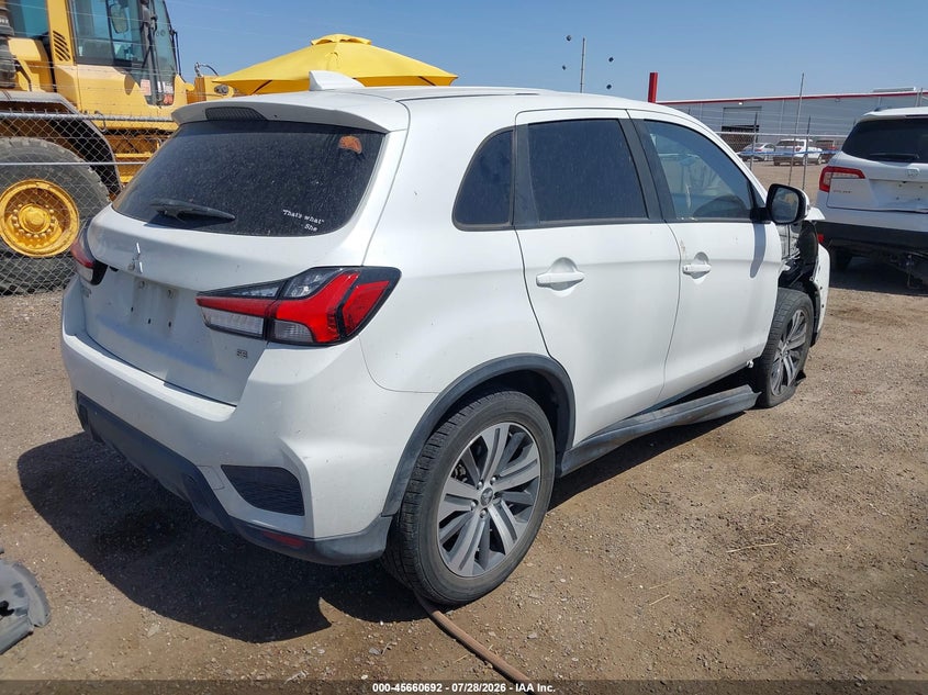 Vin: ja4apvau4mu019772, lot: 46159264, mitsubishi outlander sport 2.0 se 2wd 20214