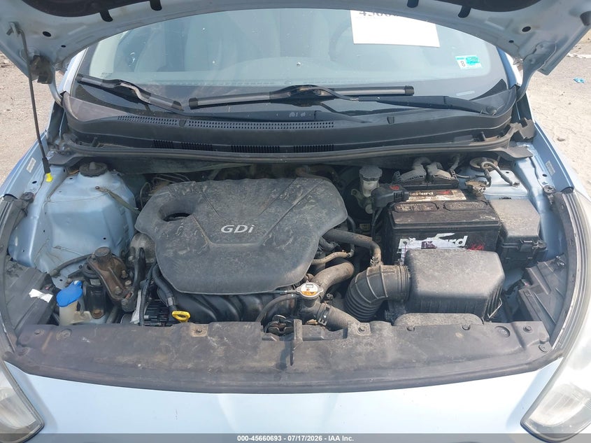 2012 Hyundai Accent Se VIN: KMHCU5AEXCU054701 Lot: 45660693