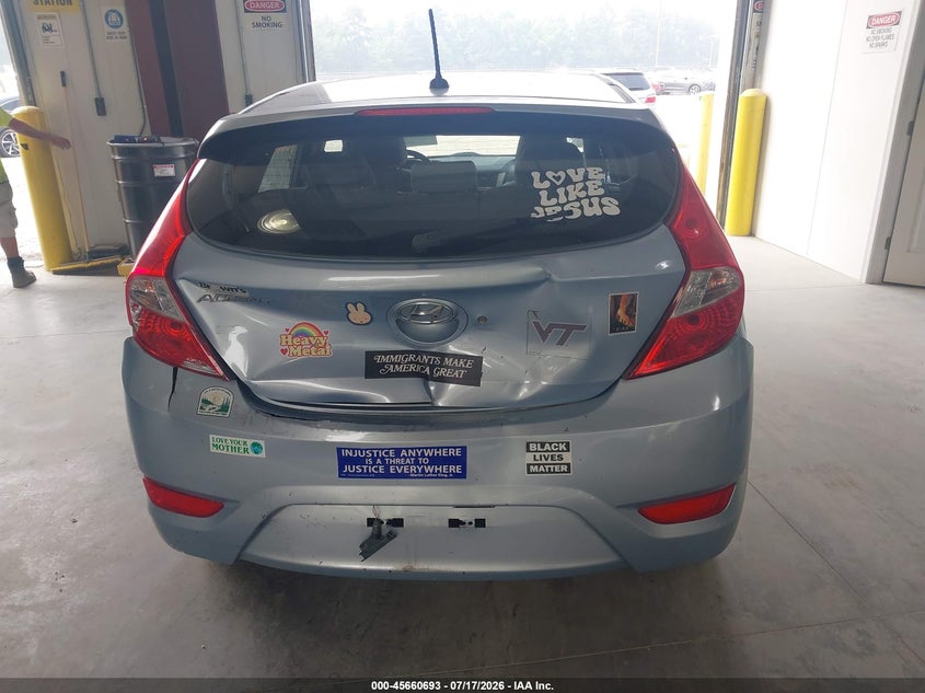 2012 Hyundai Accent Se VIN: KMHCU5AEXCU054701 Lot: 45660693