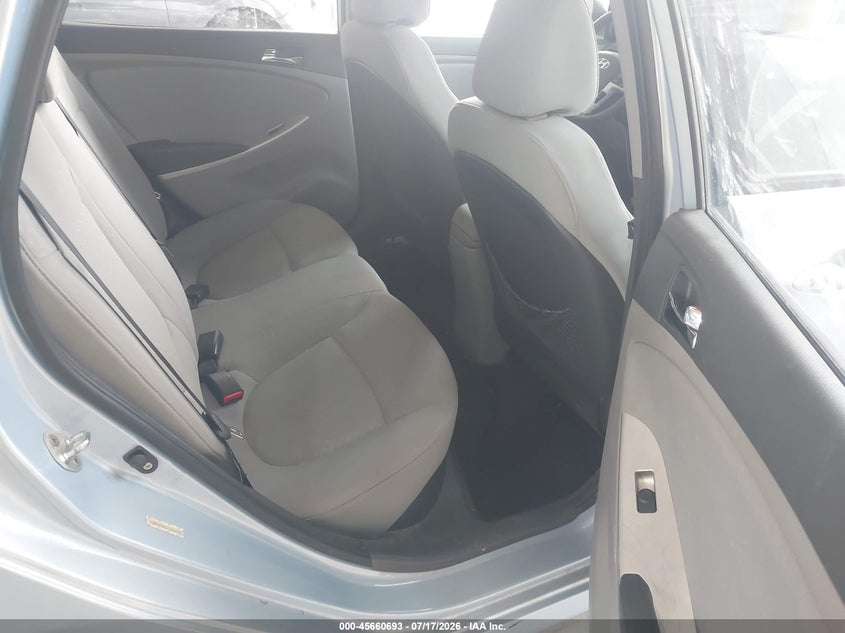 2012 Hyundai Accent Se VIN: KMHCU5AEXCU054701 Lot: 45660693