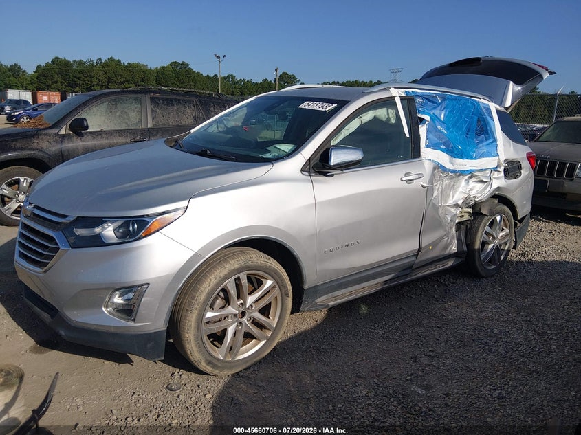 2018 Chevrolet Equinox, Left Side, IAAI, VIN 3GNAXWEX7JS614702 — photo 2