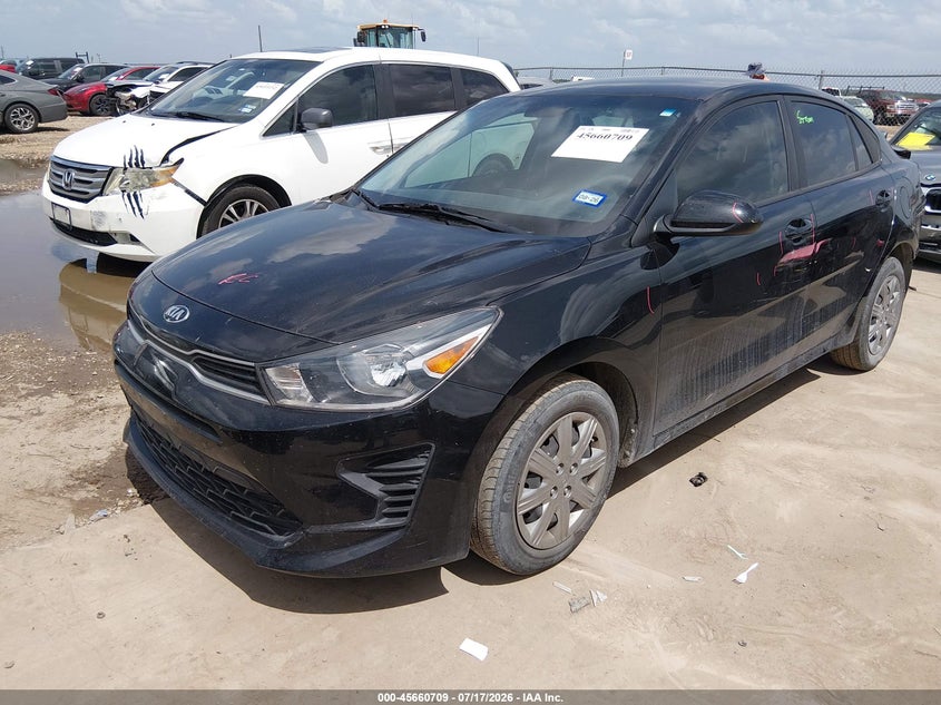 Vin: 3kpa24adxme408218, lot: 46159281, kia rio lx 20212