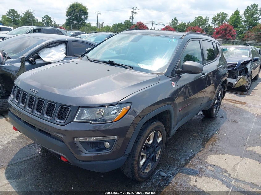 Vin: 3c4njddb6jt210242, lot: 46159284, jeep compass trailhawk 4x4 20182