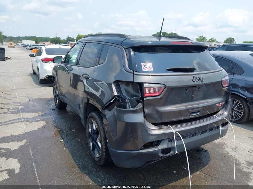 Vin: 3c4njddb6jt210242, lot: 46159284, jeep compass trailhawk 4x4 20183