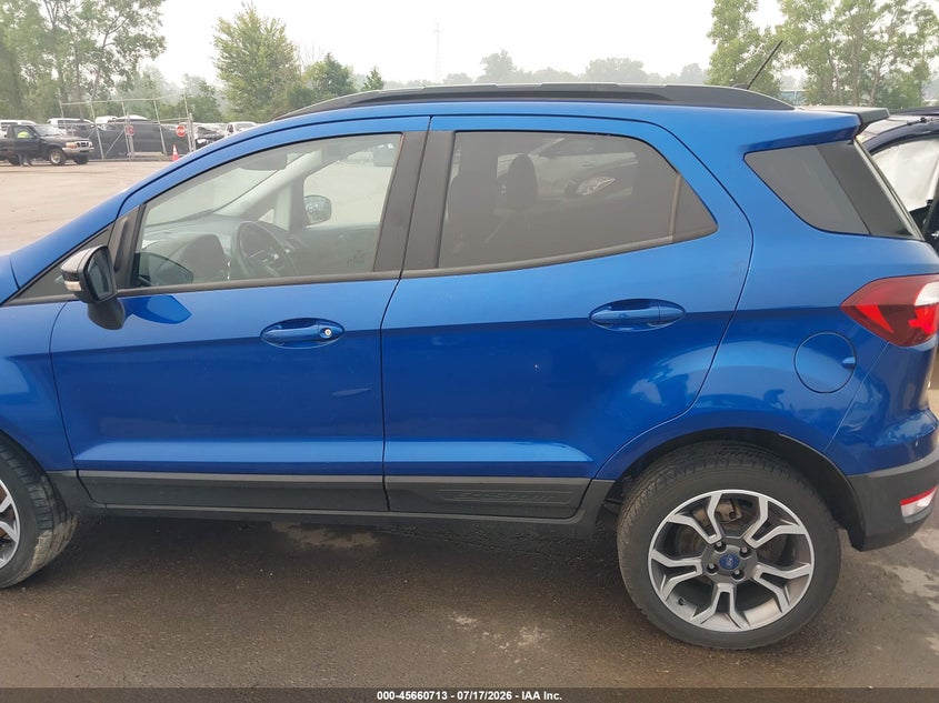 2020 Ford Ecosport Ses VIN: MAJ6S3JL9LC331912 Lot: 45660713