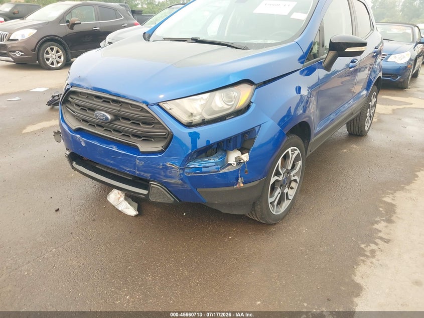 2020 Ford Ecosport Ses VIN: MAJ6S3JL9LC331912 Lot: 45660713