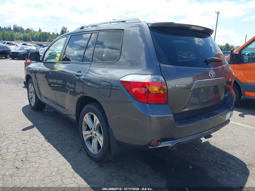 2008 TOYOTA HIGHLANDER auction photo 3