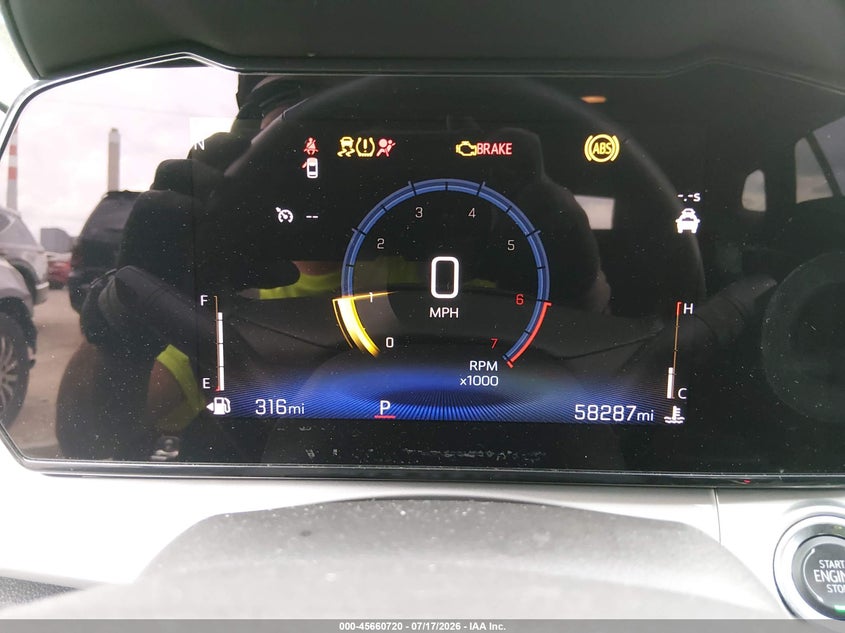 2025 Chevrolet Trax Fwd Lt VIN: KL77LHEPXSC238057 Lot: 45660720