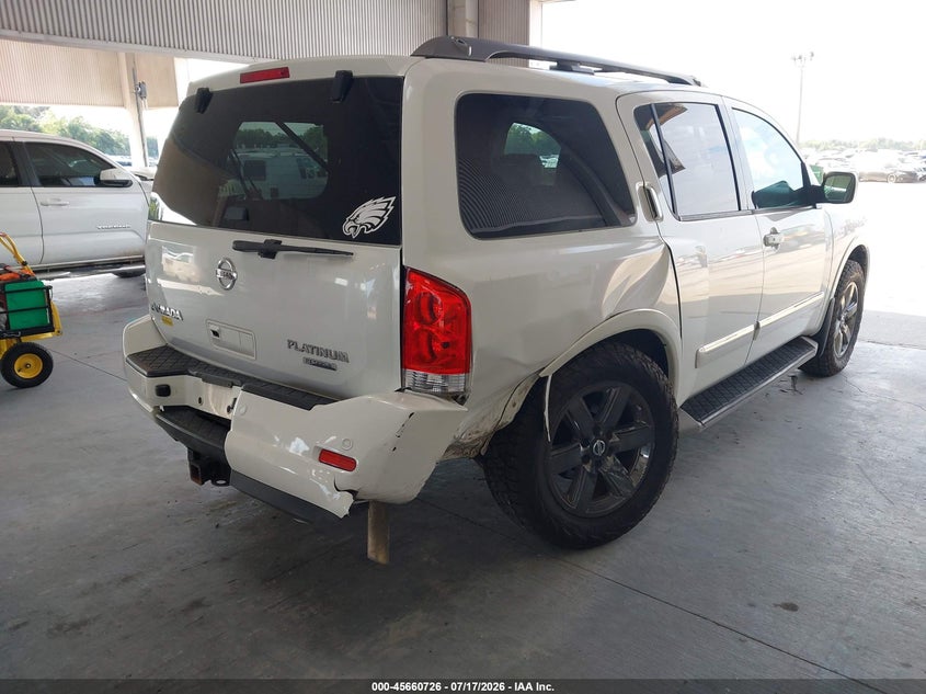 Vin: 5n1aa0ne9en612502, lot: 46159298, nissan armada platinum/sl/sv 20144