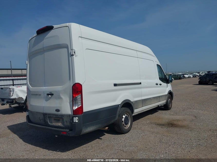 Vin: 1ftbr3x88pka96275, lot: 46159310, ford transit-250 cargo van 20234