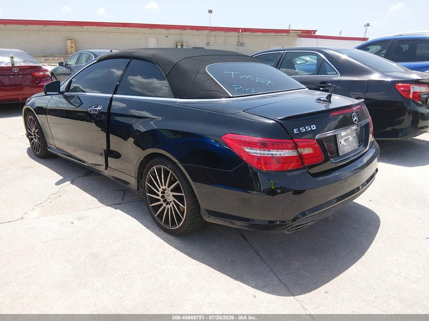 2012 MERCEDES-BENZ E 550 auction photo 3