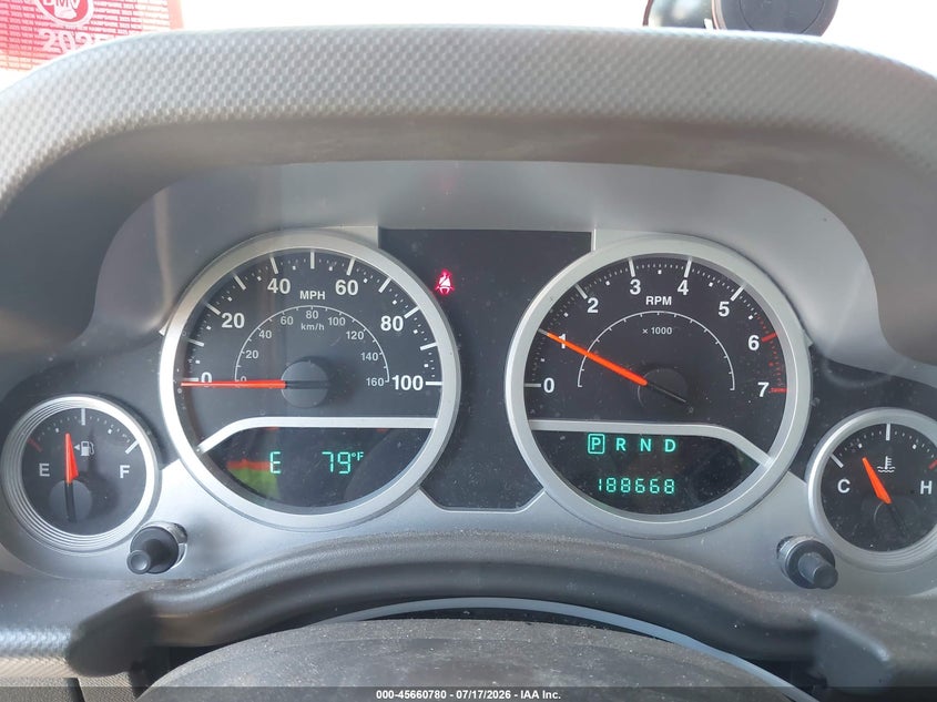 2007 Jeep Wrangler Unlimited Sahara VIN: 1J4GA59157L121212 Lot: 45660780