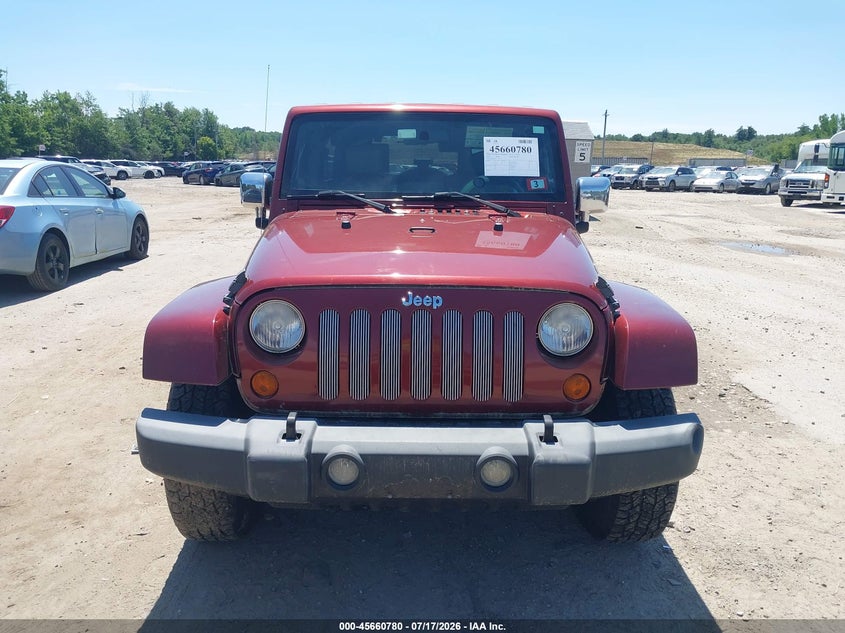 2007 Jeep Wrangler Unlimited Sahara VIN: 1J4GA59157L121212 Lot: 45660780