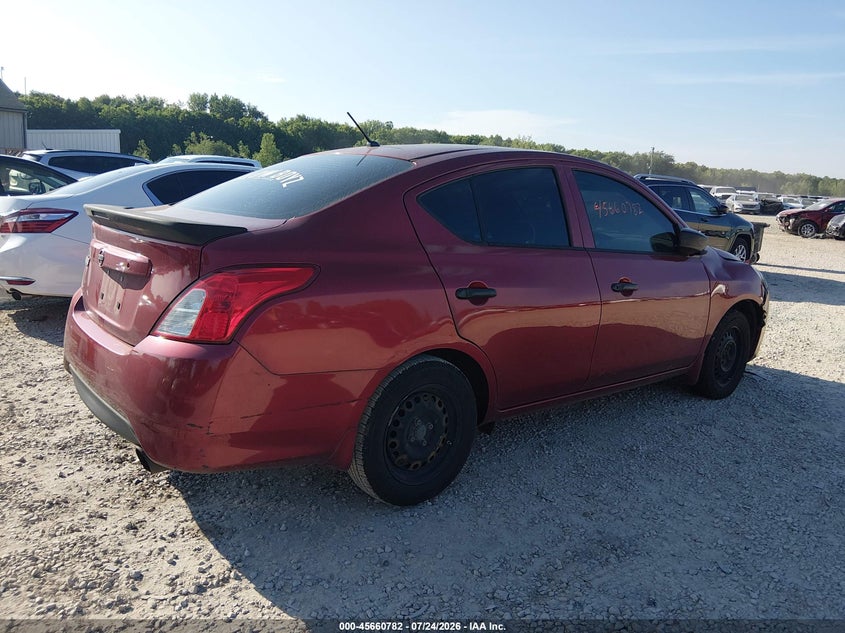 Vin: 3n1cn7ap7hl885740, lot: 46159354, nissan versa 1.6 s+ 20174
