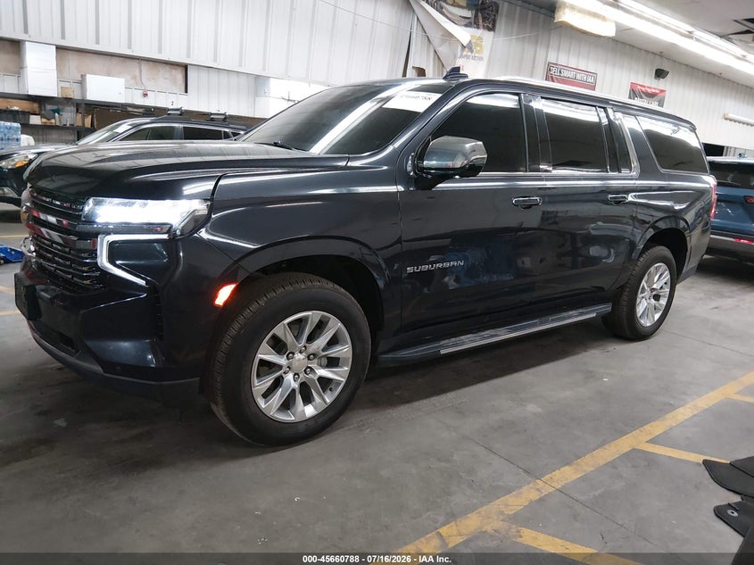 Vin: 1gnskfkd4pr552121, lot: 46159360, chevrolet suburban 4wd premier 20232