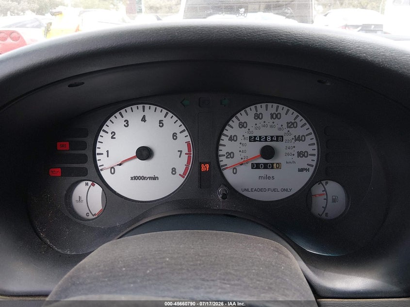 1999 Mitsubishi Eclipse Gs VIN: 4A3AK44Y1XE105632 Lot: 45660790