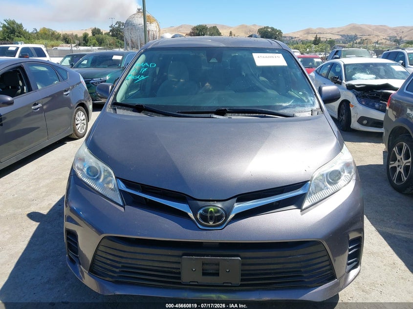 2020 Toyota Sienna Le VIN: 5TDKZ3DC3LS049277 Lot: 45660819