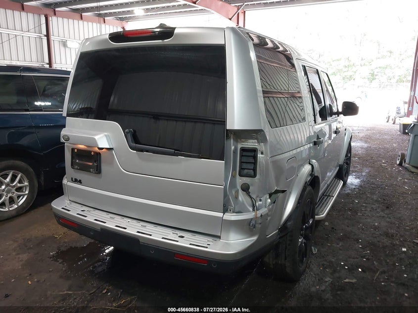 Vin: salag2v6xga838610, lot: 46159410, land rover lr4 20164