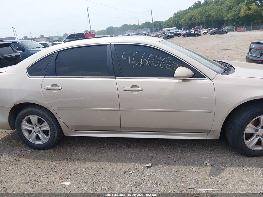 2012 Chevrolet Impala Ls VIN: 2G1WF5E37C1321639 Lot: 45660885