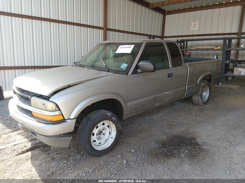1999 Chevrolet S-10 Ls, Обычный износ, IAAI, VIN 1GCDT19X1X8161435 — фото 2