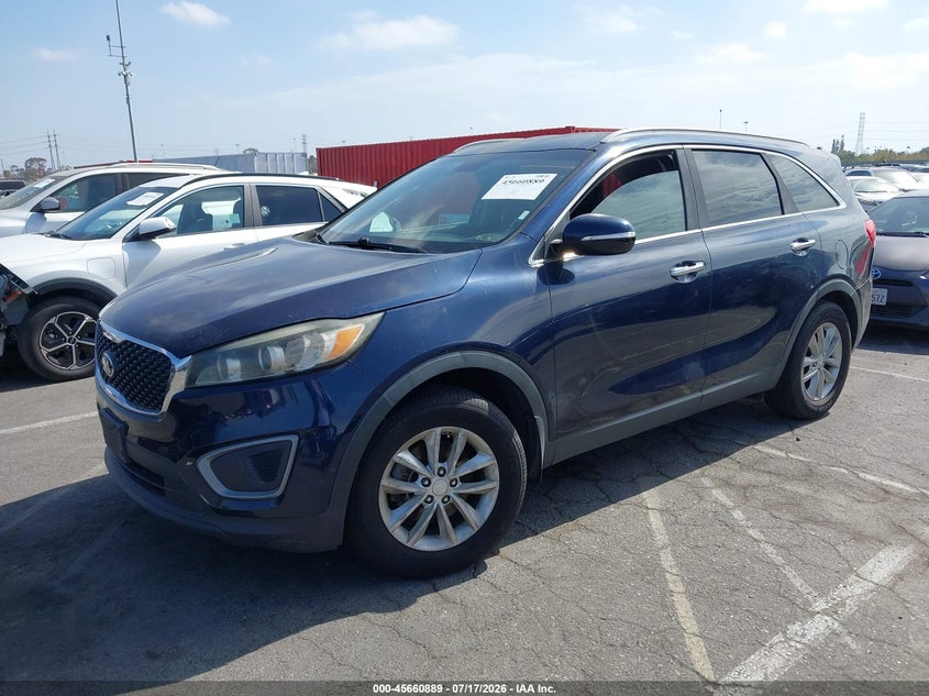 Vin: 5xypg4a3xgg064920, lot: 46159461, kia sorento 2.4l lx 20162