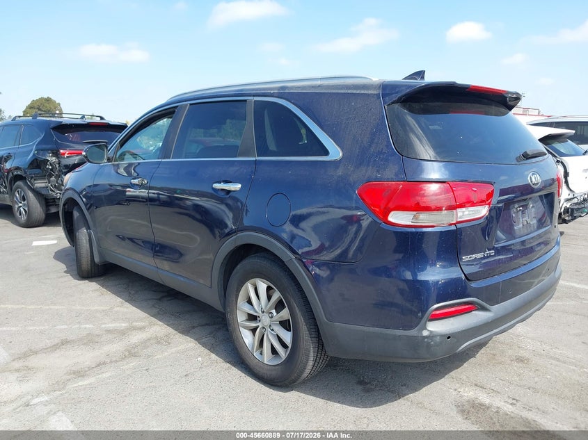 Vin: 5xypg4a3xgg064920, lot: 46159461, kia sorento 2.4l lx 20163