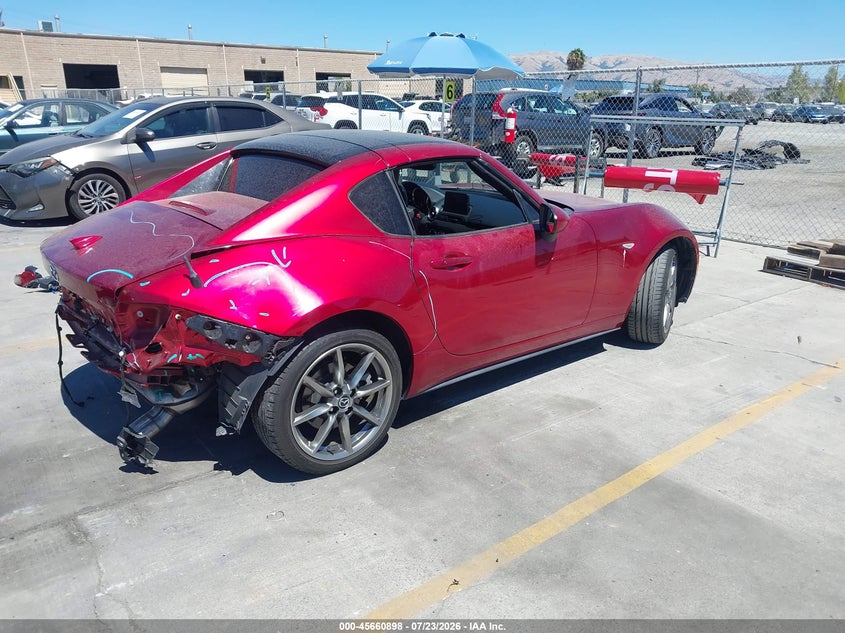 Vin: jm1ndam78p0556719, lot: 46159470, mazda mx-5 miata rf grand touring 20234