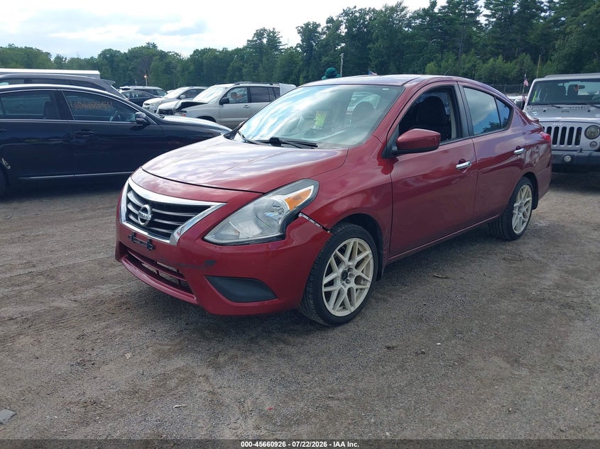 Vin: 3n1cn7ap8gl908862, lot: 46159498, nissan versa 1.6 sv 20162