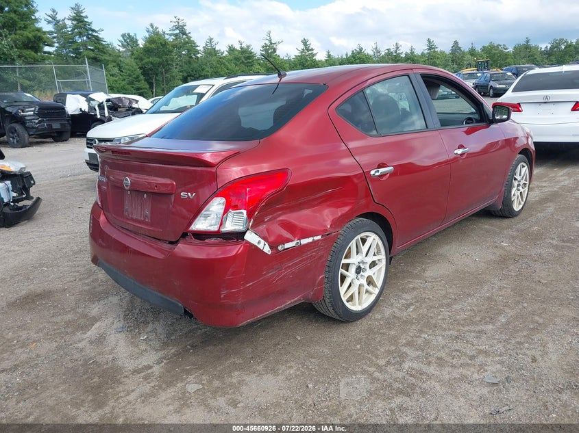 Vin: 3n1cn7ap8gl908862, lot: 46159498, nissan versa 1.6 sv 20164