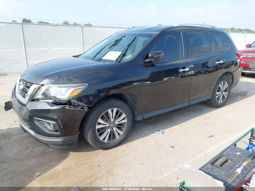 2018 NISSAN PATHFINDER auction photo 2