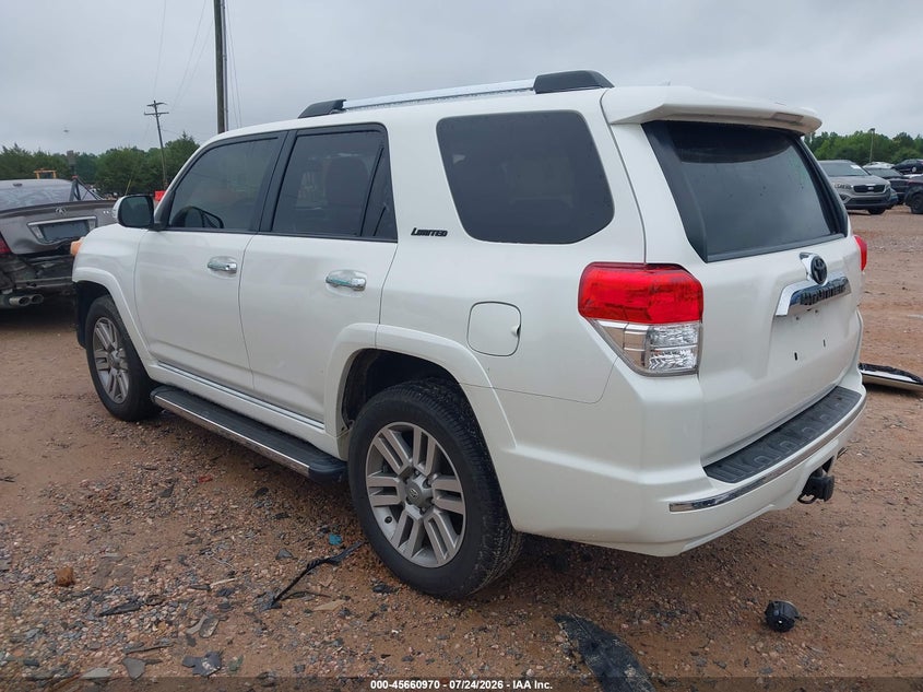 Vin: jtebu5jr2d5138876, lot: 46159542, toyota 4runner limited 20133