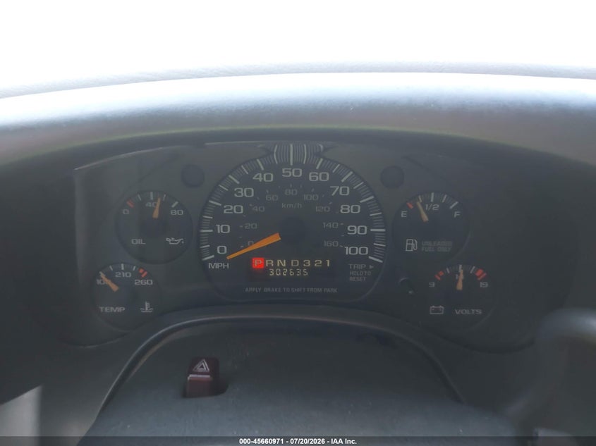 2000 Chevrolet Express VIN: 1GCFG25W0Y1196364 Lot: 45660971