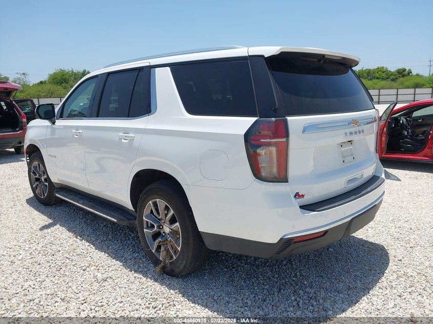Vin: 1gnscnkd1pr536899, lot: 46159547, chevrolet tahoe 2wd lt 20233