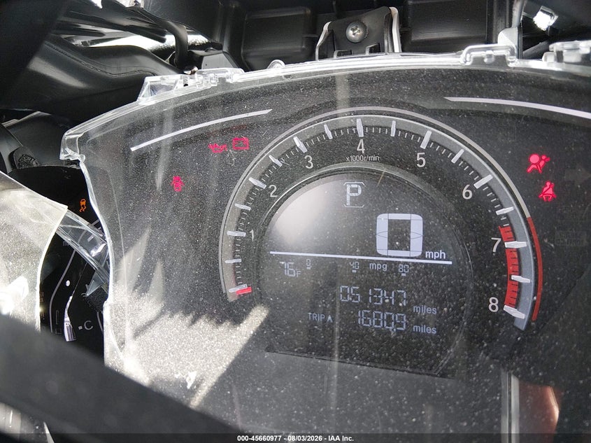 2017 HONDA CIVIC auction photo 7