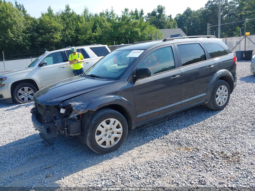 Vin: 3c4pdcab7gt162788, lot: 46159559, dodge journey se 20162