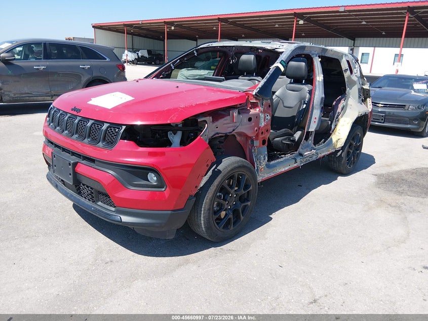 Vin: 3c4njdbn8rt576163, lot: 46159569, jeep compass latitude 4x4 20242
