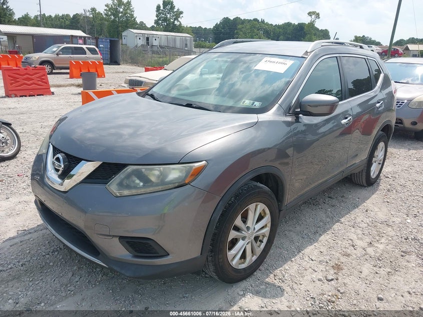 2016 Nissan Rogue Sv 5N1AT2MM1GC813680 photo 1