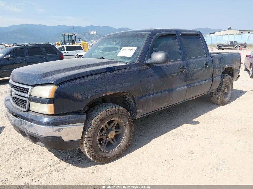 2006 Chevrolet Silverado, Удар ззаду, IAAI, VIN 2GCEK13Z261253219 — фото 2