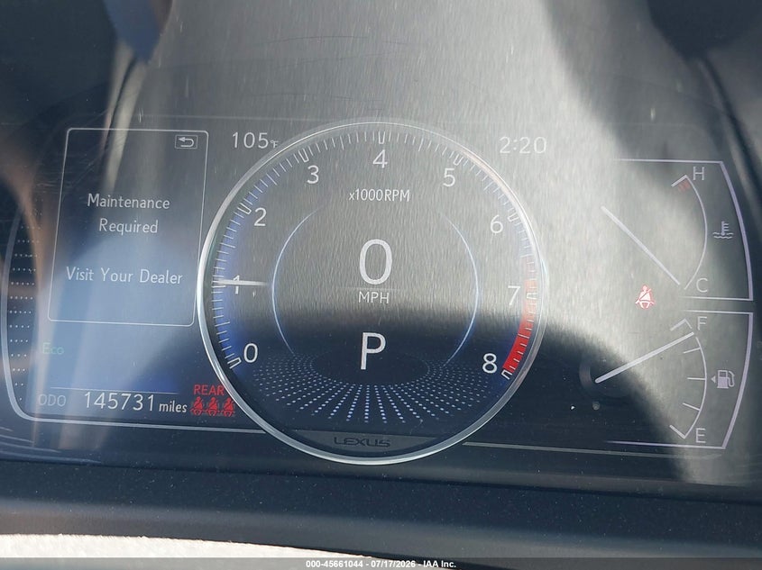 2020 Lexus Es 350 VIN: 58ADZ1B14LU053076 Lot: 45661044