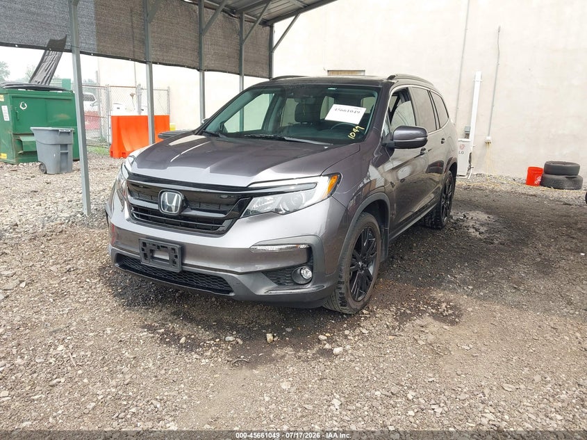 Vin: 5fnyf6h29mb030194, lot: 46159621, honda pilot awd special edition 20212