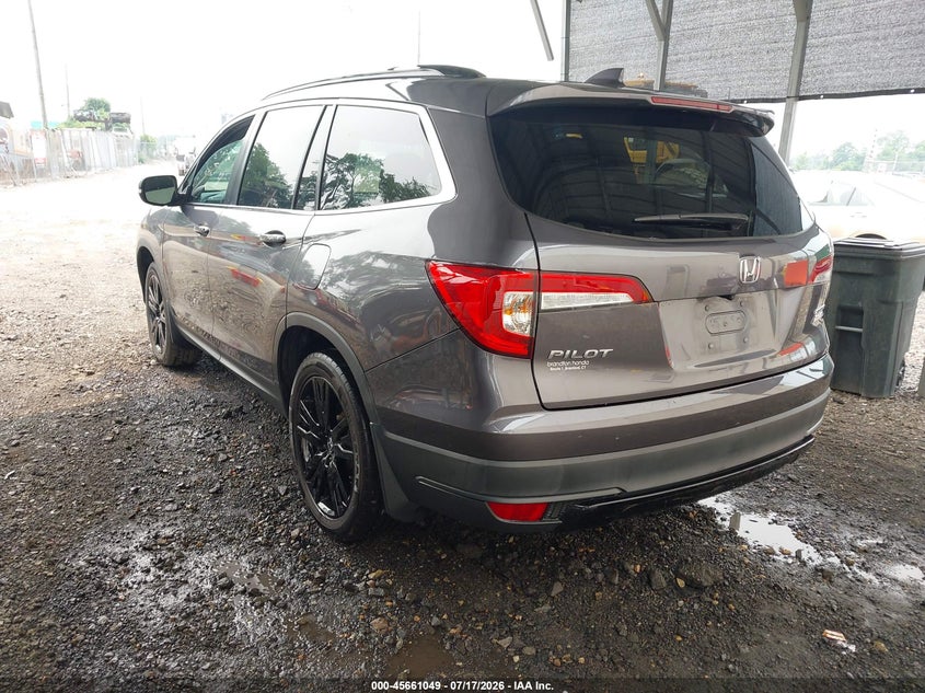 Vin: 5fnyf6h29mb030194, lot: 46159621, honda pilot awd special edition 20213