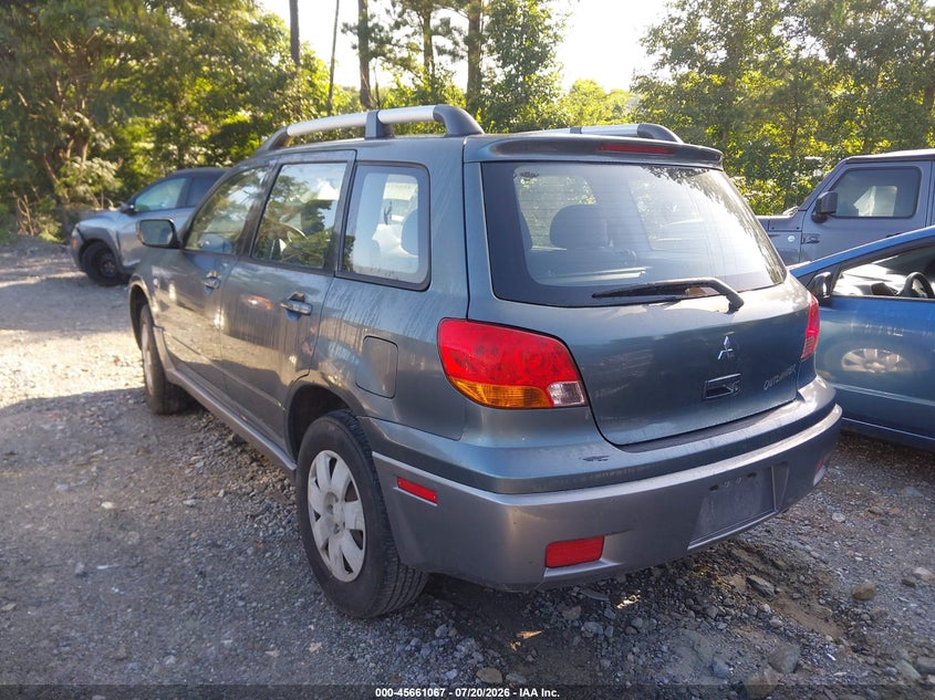 2004 Mitsubishi Outlander Ls VIN: JA4LX31F34U040157 Lot: 45661067