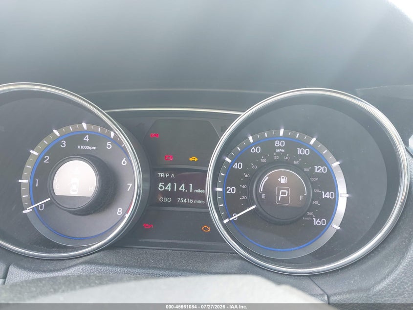 2013 HYUNDAI SONATA auction photo 7