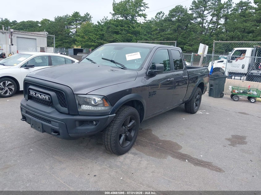 2019 Ram 1500 Classic Warlock 4X4 6'4 Box VIN: 1C6RR7GGXKS653491 Lot: 45661095