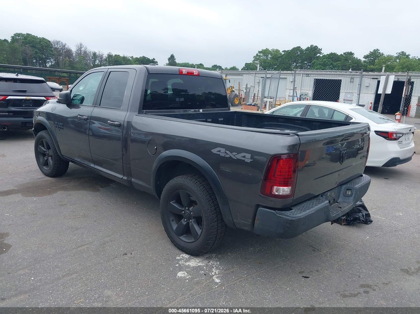 2019 Ram 1500 Classic Warlock 4X4 6'4 Box VIN: 1C6RR7GGXKS653491 Lot: 45661095