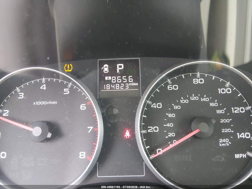 2013 Subaru Legacy 2.5I VIN: 4S3BMCA67D3018761 Lot: 45661160