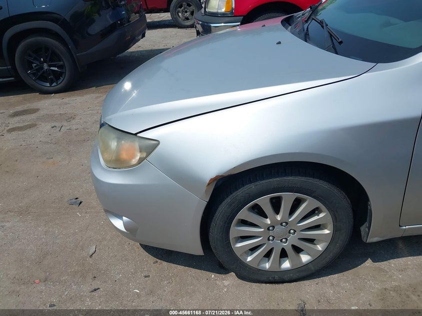 2008 Subaru Impreza (Natl) I W/Premium Pkg VIN: JF1GE616X8G528305 Lot: 45661168