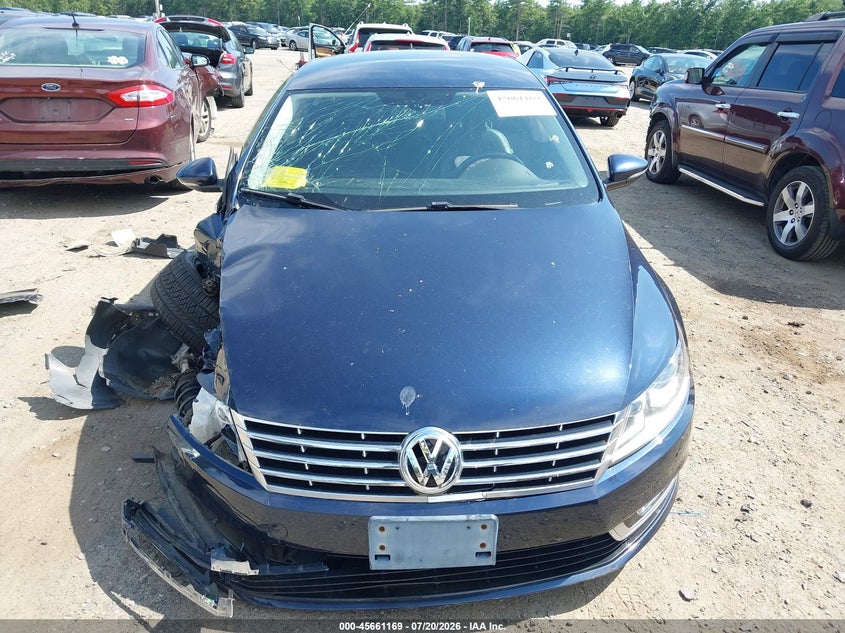 2013 Volkswagen Cc 2.0T Sport VIN: WVWBP7AN0DE562349 Lot: 45661169