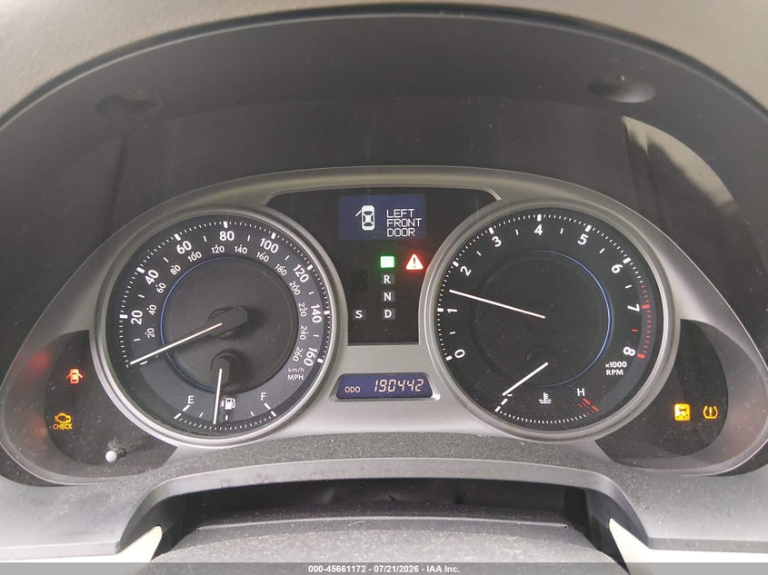 2009 Lexus Is 250 VIN: JTHCK262595029679 Lot: 45661172